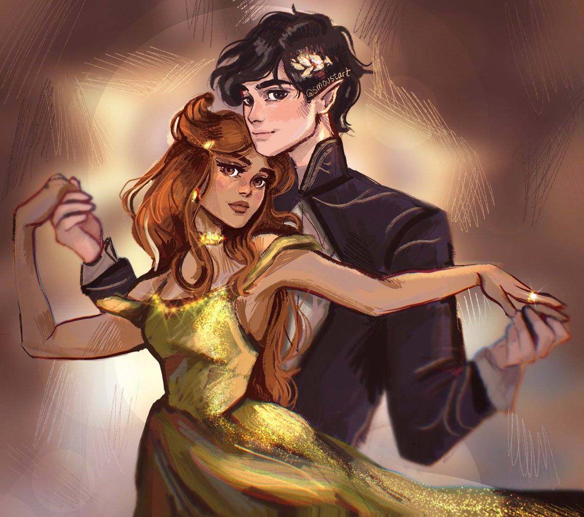 Some of my recent dancing OTPs #percabeth #cardan #jude #feysand #pjo  #acotar #Thefolkofair