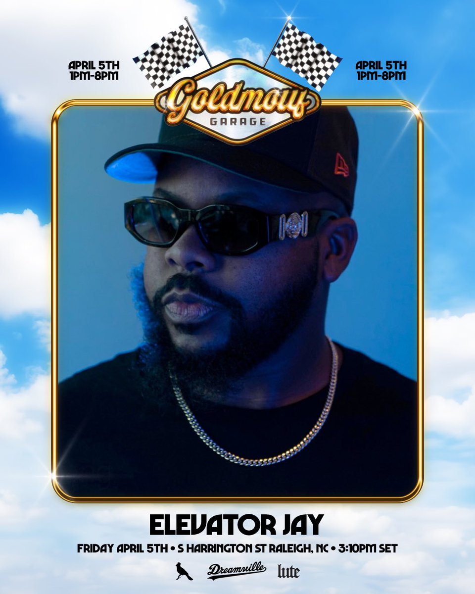 This Friday, catch me on stage mixing on the turntables and blasting all the trill shit through that Raleigh air. I’ll be making shit shake with my bro <a href="/lute_west9/">Gold Mouf</a> and the good folks over at the #GoldMoufGarage during the #DreamvilleFesival Pull up on the kid 🤙🏾