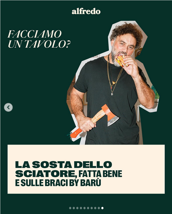 martalongo5's tweet photo. Da lontano giunge lo sfrigolio delle griglie italiane che stanno ancora lavorando in questa Pasquetta.Tra i mille fuochi accesi,il nostro #barulino ci porta direttamente tra le sue fiamme, del monte Faloria a Cortina per Braci by Barù #SnowEdition https://t.co/vQTAZa2BPu https://t.co/cKErEgMf3x