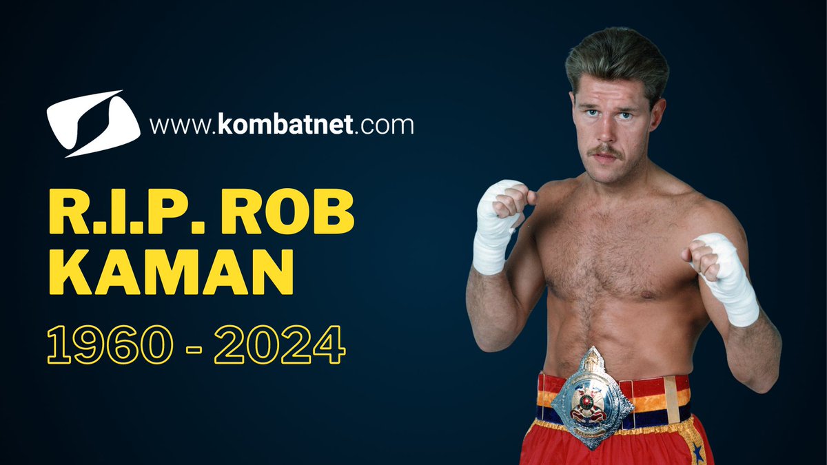 KombatnetItalia's tweet photo. R.I.P. ROB KAMAN, LEGGENDA DELLA KICKBOXING E DELLA MUAY THAI 🥊
 
Rob Kaman, leggenda della kickboxing e della Muay Thai famoso per i suoi low kick, è scomparso a 63 anni per cause ancora non note. 

Leggi tutto su Kombatnet:

https://t.co/41aIzrR3Nu

#kombatnet #robkaman https://t.co/9gBaUVYYez
