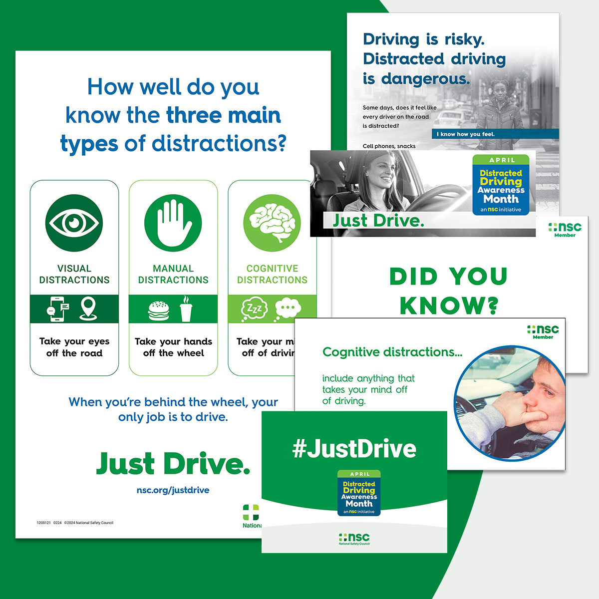 Distracted Driving Awareness Month begins today. Let’s work together to create safer roads because an average of 9 people a day are killed in #distracteddriving crashes. #DDAM