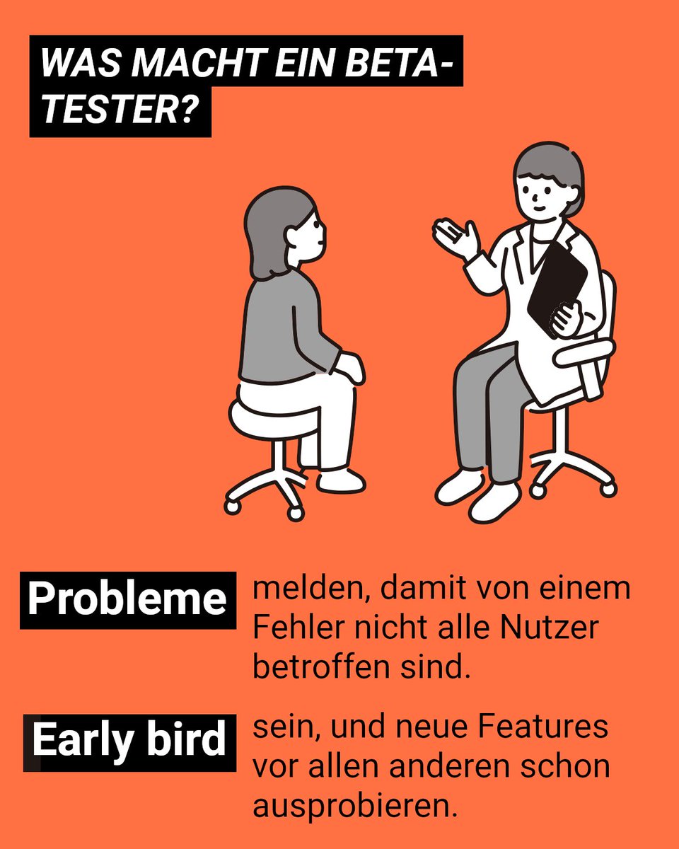 Bei EHW+ gibt es von Tag 1 an die Beta-Version für Android:
play.google.com/apps/testing/c…

Jetzt gibt es den Beta-Test auch für iOS-Nutzer:
testflight.apple.com/join/JAOTh0ap