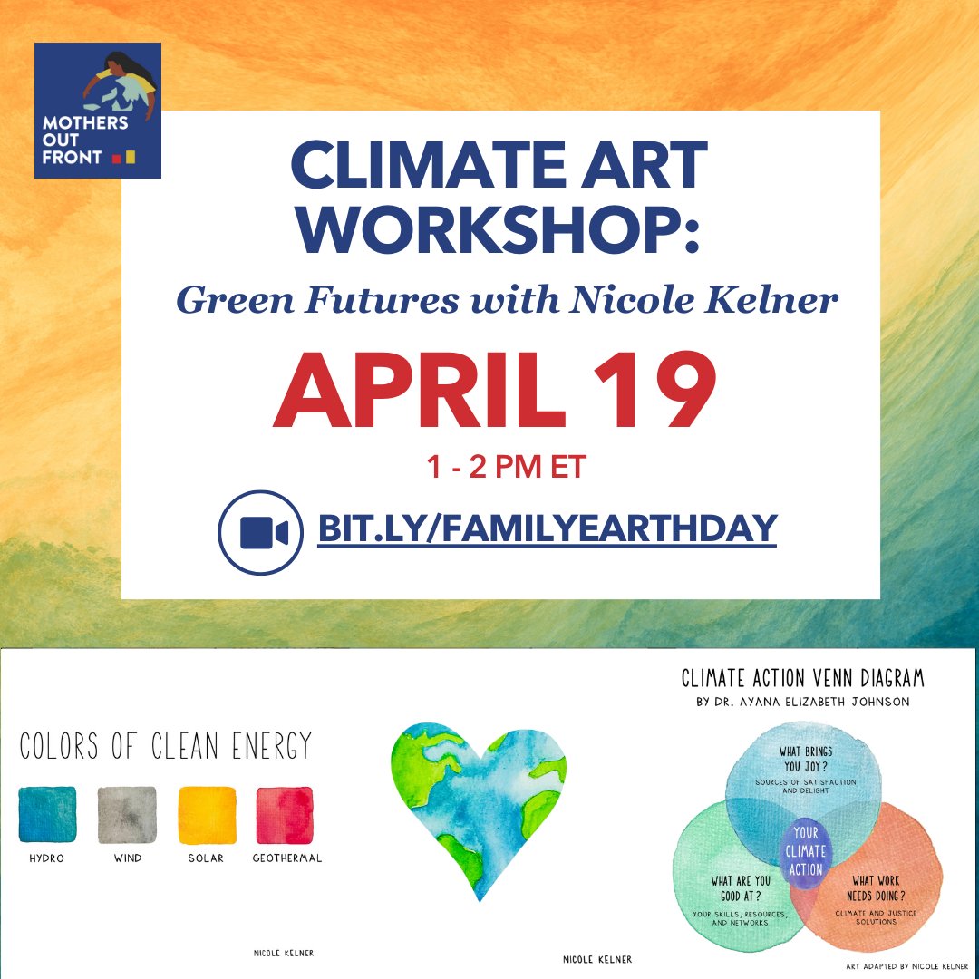 Help us paint a world where all children can thrive. RSVP for a climate art workshop led by the incredible @mindfulnicole at 🔗 bit.ly/familyearthday. It’s virtual, free, and family friendly! Ready to turn art into action?

#EarthDay2024 #ClimateArt  #FreeEvent #Livestream