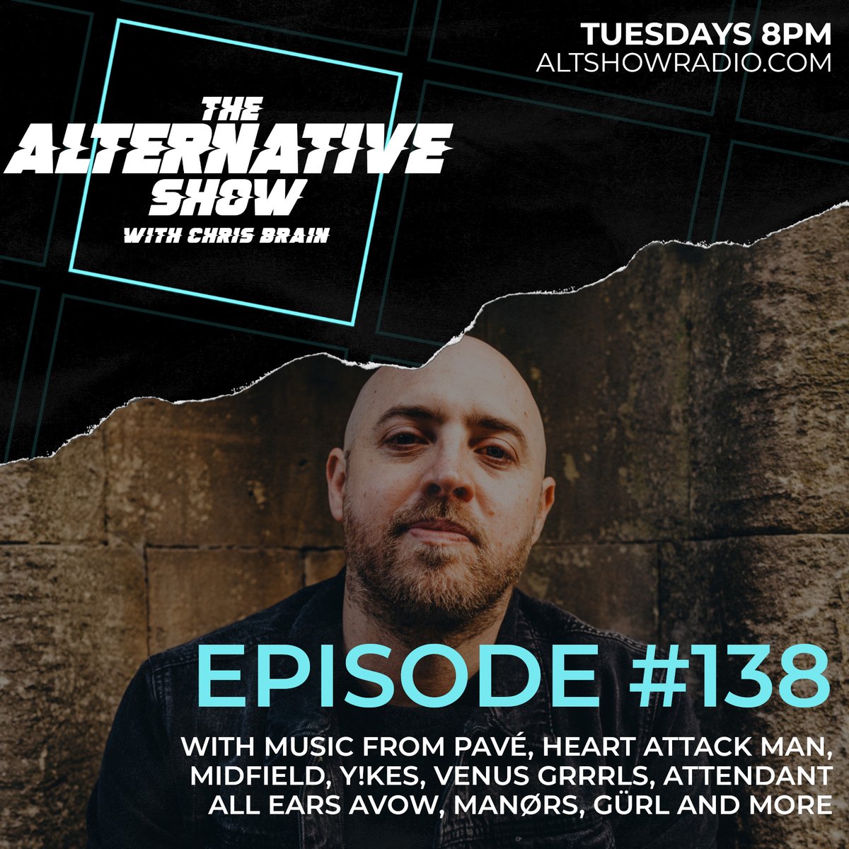 💥TUESDAY 8PM - ALTSHOWRADIO.COM💥

We're back with another STACKED show this week! Join me tomorrow where we'll have this weeks 🔥 HOTTEST TRACK 🔥 from @pavebanduk plus LOADS of alt bangers!

#altmusic #radio #newmusic #posthardcore #emo