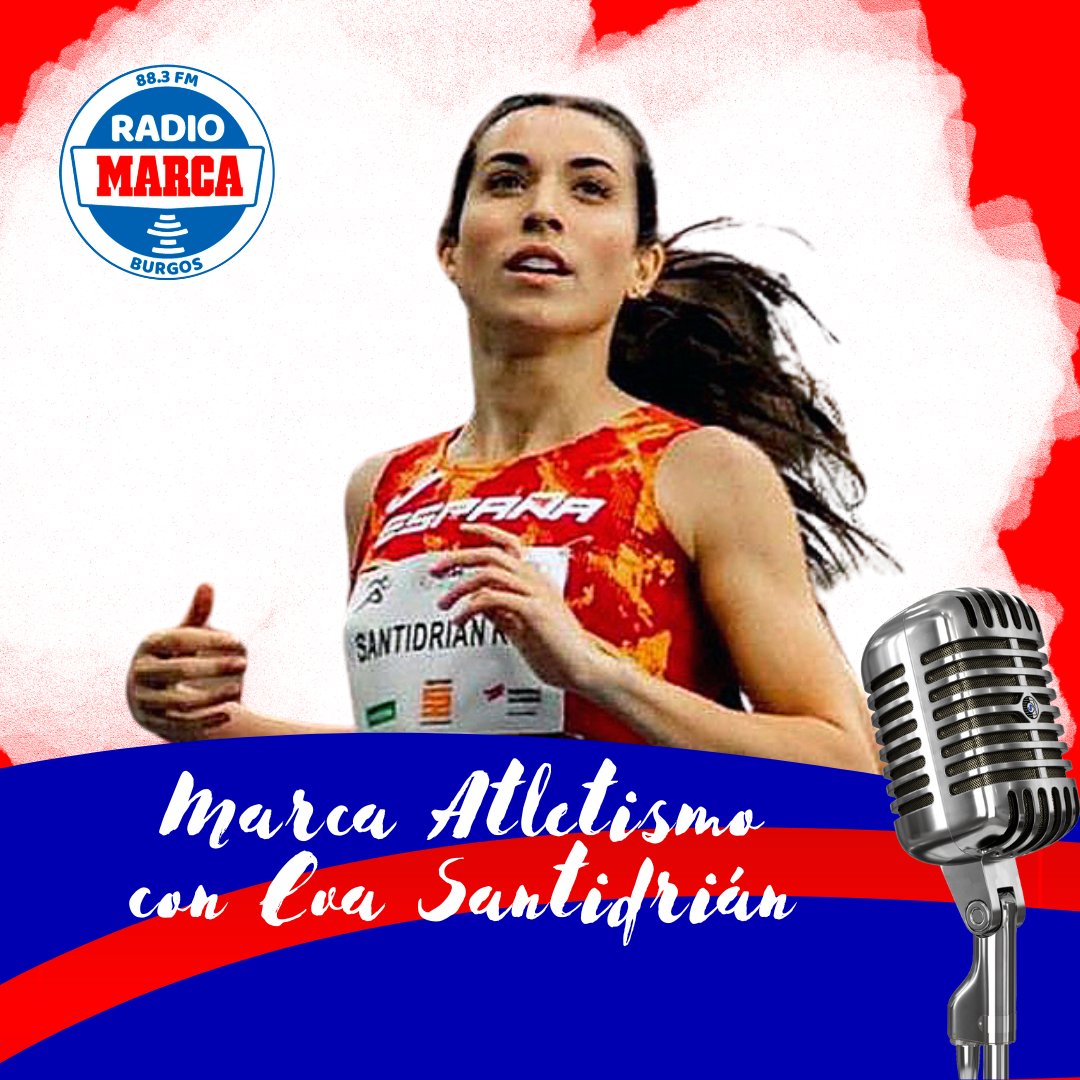 Radio Marca Burgos (@rmarcaburgos) on Twitter photo 🏃♀️💨 ¡Más rápida que el viento! 💨🏃♀️ No te pierdas el miércoles a las 13:00 horas a la velocista burgalesa @EvaSantiru en acción en el #MarcaAtletismo ¡Prepárate para ver cómo deja atrás hasta su propia sombra! 😎🌪️ ¿Se atreverá <a href="/Sanjo_RMarca/">David San José</a> a retarla?🤔 🏃♀️💨 ¡Más rápida que el viento! 💨🏃♀️ No te pierdas el miércoles a las 13:00 horas a la velocista burgalesa @EvaSantiru en acción en el #MarcaAtletismo ¡Prepárate para ver cómo deja atrás hasta su propia sombra! 😎🌪️ ¿Se atreverá <a href="/Sanjo_RMarca/">David San José</a> a retarla?🤔