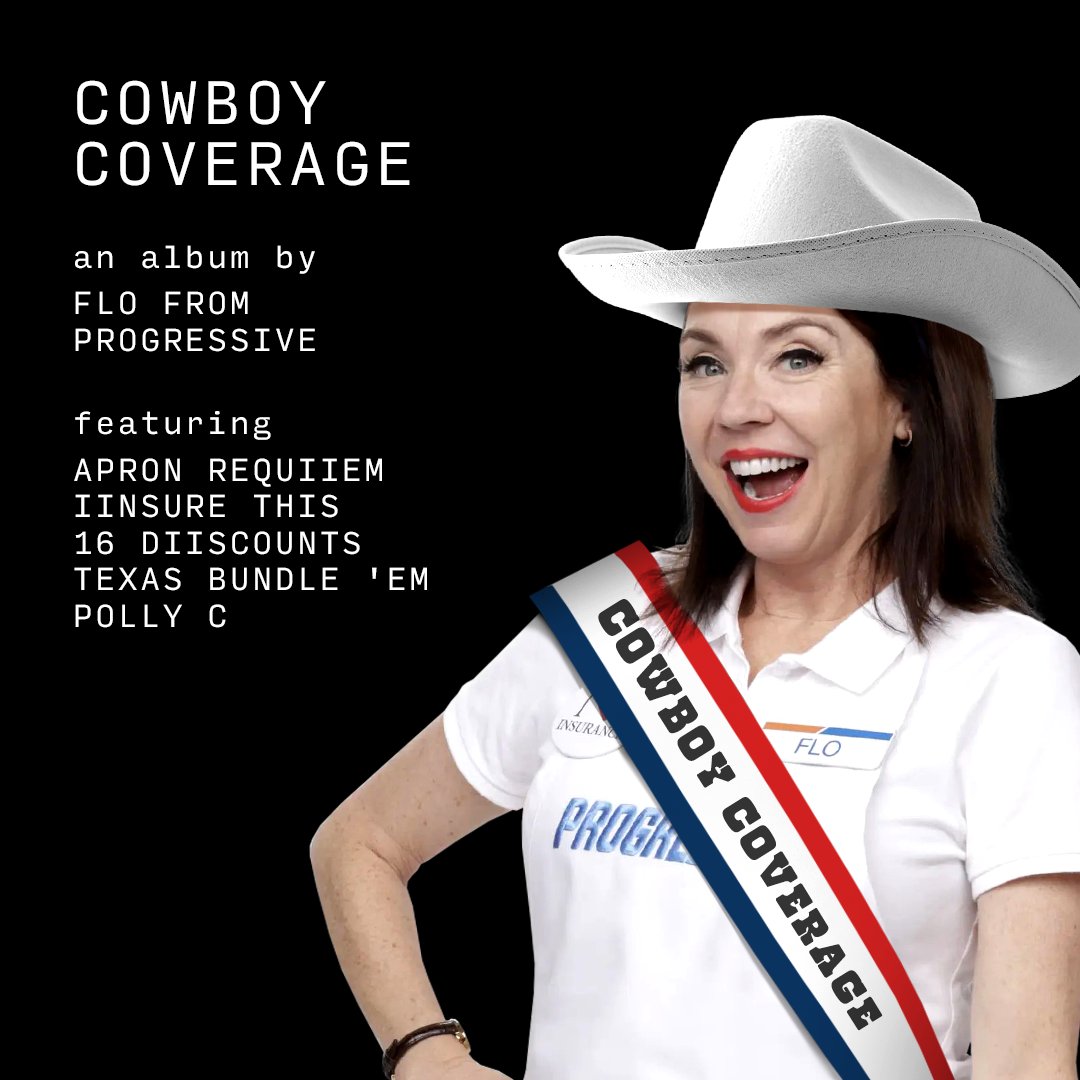 Progressive is proud to announce Cowboy Coverage, the first full length album from Flo. Get the party started at home or in your car with a collection of tracks that will insure you have a good time. Leave a comment to reserve your copy.