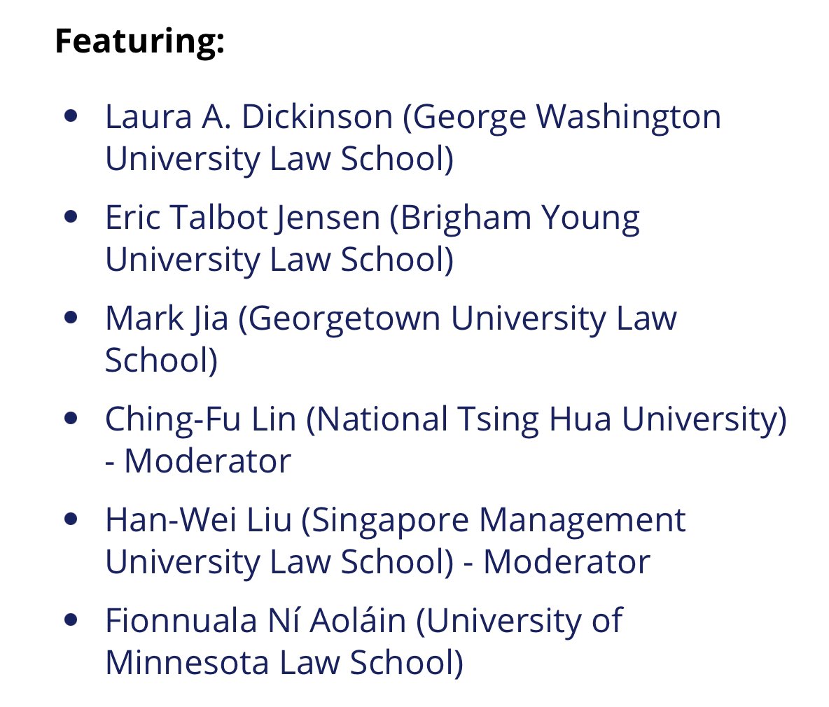 ASIL International Law & Technology Interest Group tweet media