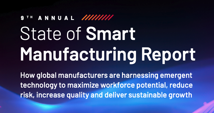 Discover the latest in smart manufacturing with @ROKAutomation's 9th Annual State of Smart Manufacturing report! Learn how industry leaders leverage emerging tech to optimize workforce, mitigate risk, enhance quality, and achieve sustainable growth. bit.ly/3TYgCKF