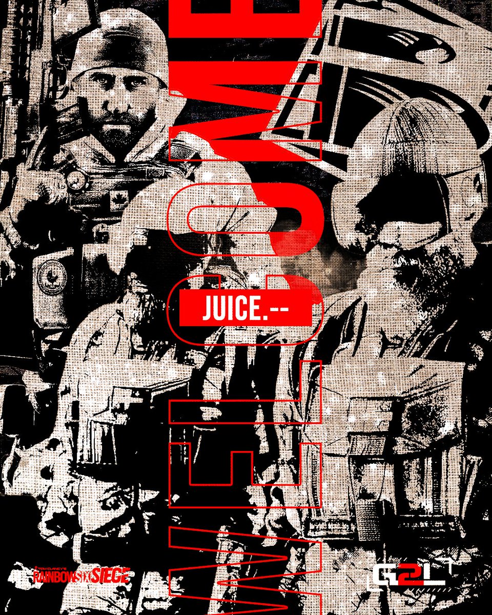 [#Rainbow6Siege]

Wir haben gesucht und gefunden.
Herzlich Willkommen <a href="/EldinGradascev2/">JUICE_R6s</a> ! 

Juice wird <a href="/StrohhutR6s/">G2L Strohhut</a> im Main Team ersetzen.
Strohhut wechselt in unser G2L OG Fun Team.