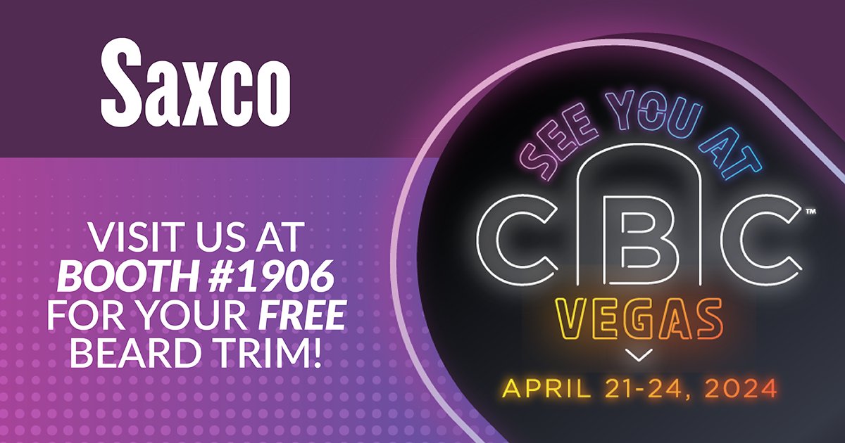 We will be attending #CraftBrewersCon in just a few short weeks! We look forward to connecting with industry leaders and sharing our packaging expertise.

Visit us at booth #1906 for a FREE beard trim! 

#Saxco #PackagingSolutions