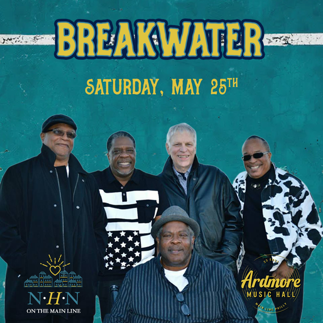 Philly funk and R&B legends Breakwater are back on business this May for a special Neighbors Helping Neighbors on the Main Line 💥💦 🎟️ bit.ly/Breakwater-NHN… More about NHN >> nhnonthemainline.org