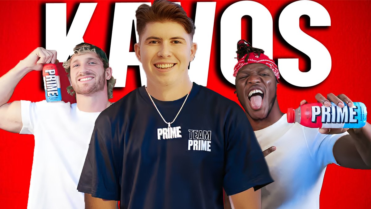 Fueling the best, @KavosYT x PRIME After months of negotiations we can finally announce that i am in my PRIME. EAT. SLEEP. SHIT. PRIME #Ad