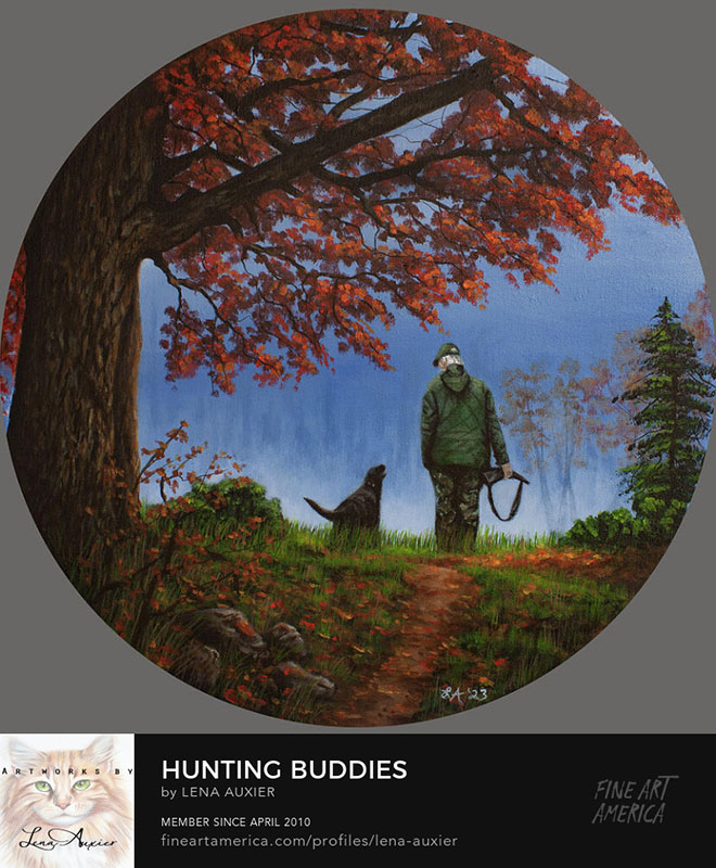 'Hunting Buddies' 16x16 acrylic painting, for #prints : fineartamerica.com/featured/hunti…

#Art #AYearForArt #BuyIntoArt #Nature #dog #GiveArt #giftidea #painting #ArtistOnTwitter #ArtistOnX #Creative #fineart #hunter #wallart #artmoots #pets #hunting #Autumn