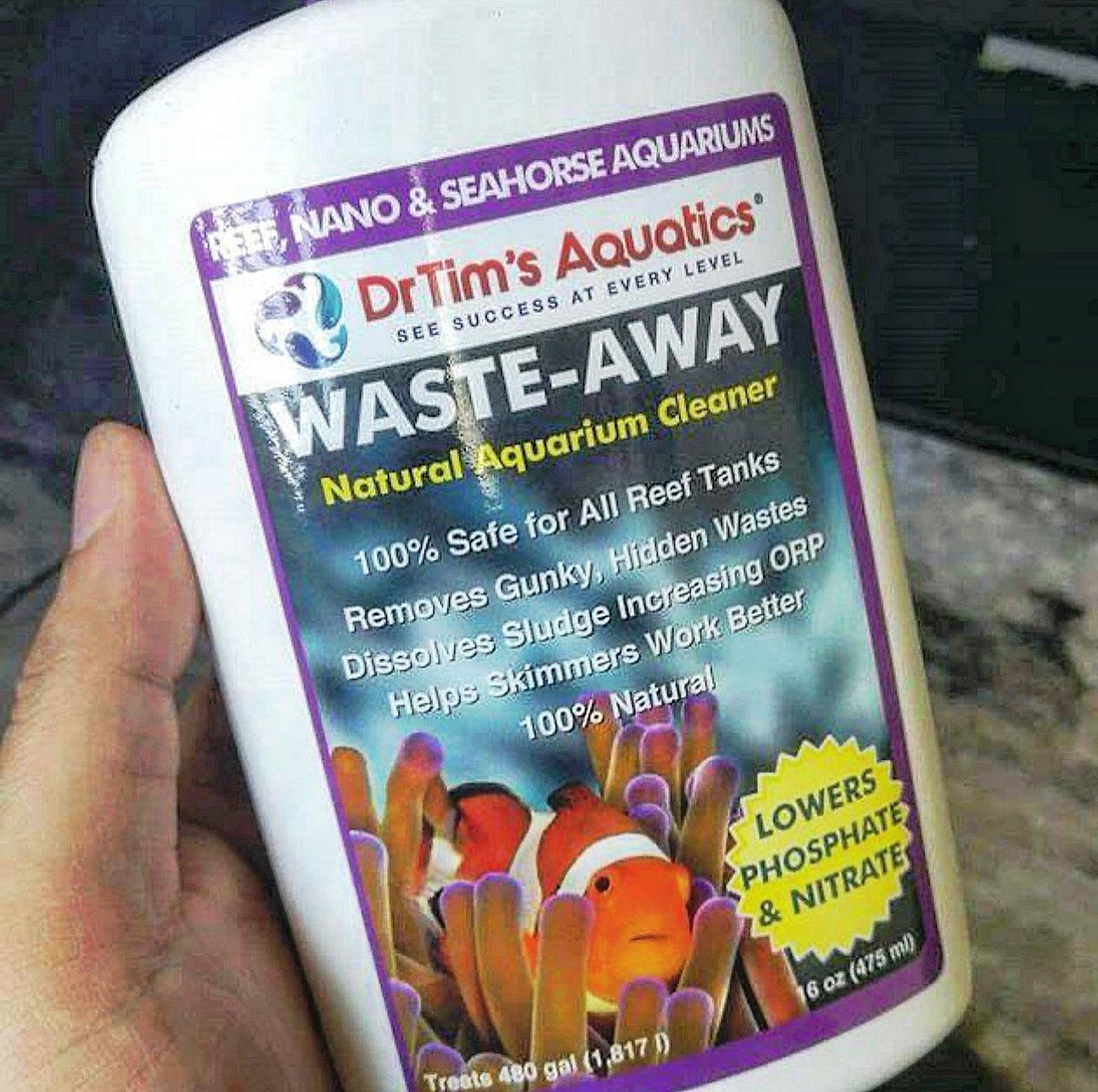 drtimsaquatics's tweet photo. Need some help cleaning your tank? Try some of our Waste Away! https://t.co/kWnQyeZuGx