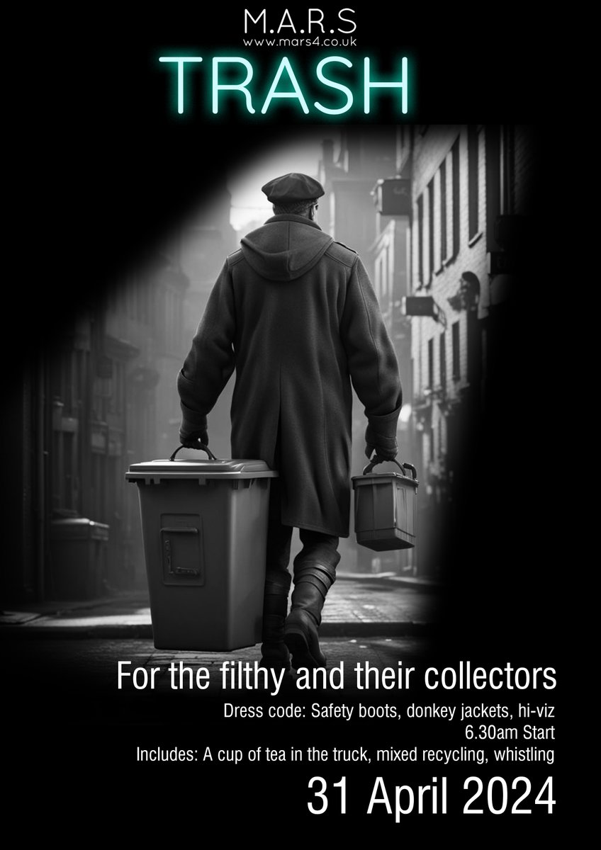 Trash. A new event for April.