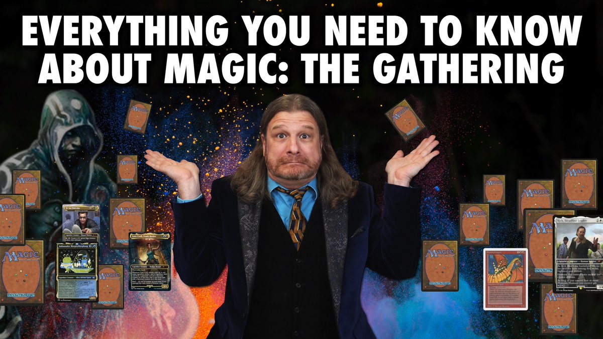 Everything You Need To Know About Magic: The Gathering: youtu.be/uuw67uhzRGc