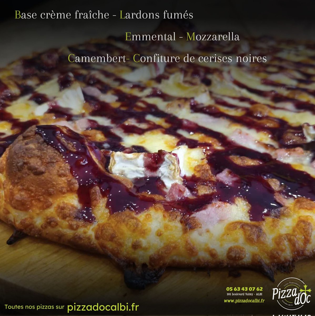 pizzadocalbi's tweet photo. 101 Boulevard Valmy -  ✆ 05 63 43 07 62

#Pizza #miam #restaurant #pizzadocalbi #convivialité #pizzadoc #pizzeria #gourmand #partage #aemporter #produitslocaux #albi #albitourisme #tarn #occitanie #pizzagram #PornFoods https://t.co/Zf0LRbIL3y