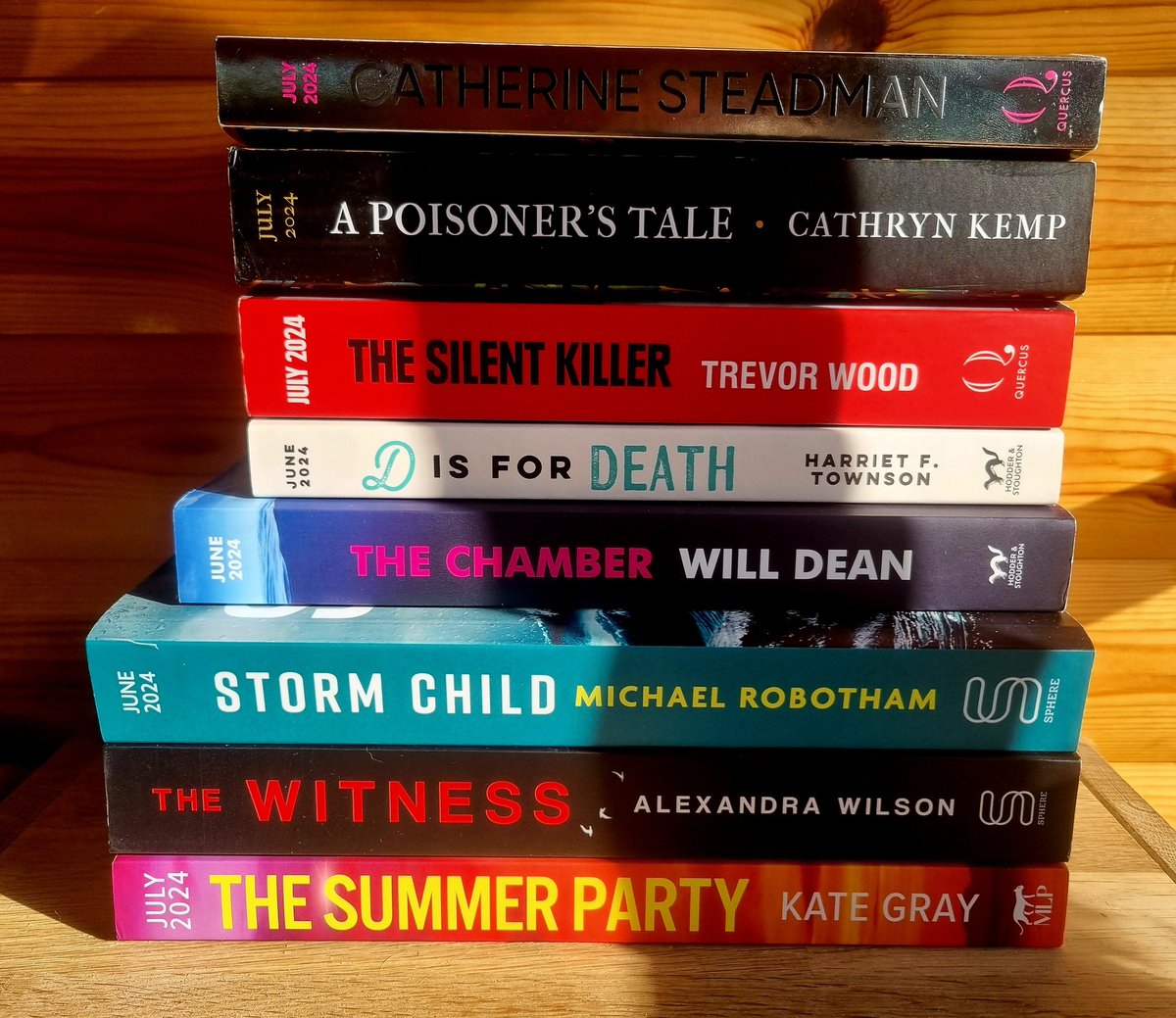 One of the best things about finishing a book is having time to read again. When I'm knee-deep in edits, I only manage a few pages at bedtime! On that note, look at the gorgeous proofs that have arrived recently, including new ones from my pals Trevor Wood, Will Dean & Kate Gray.