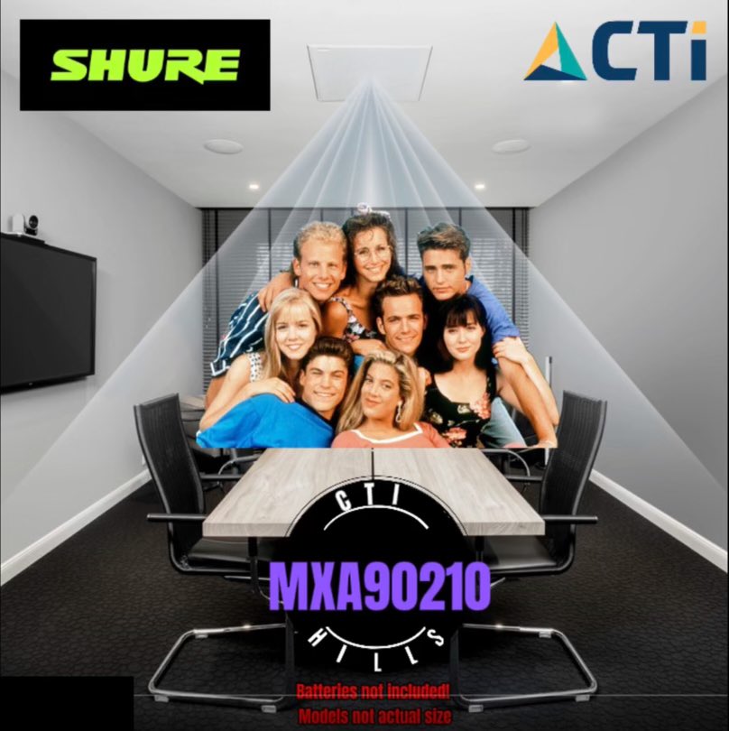 Introducing the #MXA90210. A one of a kind, groundbreaking microphone never seen or heard before. Specifically designed for THE CAST OF #BeverlyHills90210 in 1991. 

#ctirocks
#shure 
#avtweeps
#aprilfools
#jokes
#getpranked
#beverlyhills
#nineties