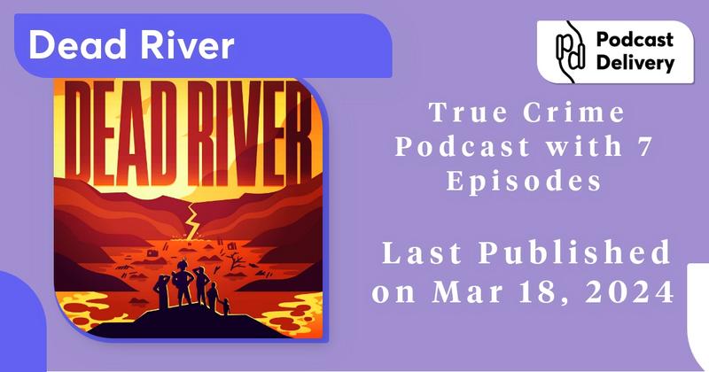 Dead River narrates Brazil's worst environmental disaster — the Mariana dam collapse — through the lens of human resilience, greed, and the quest for justice. Host @@lizbonnin explores the deep bond between people and the land, forever altered by this tragedy. #podcastdelivery