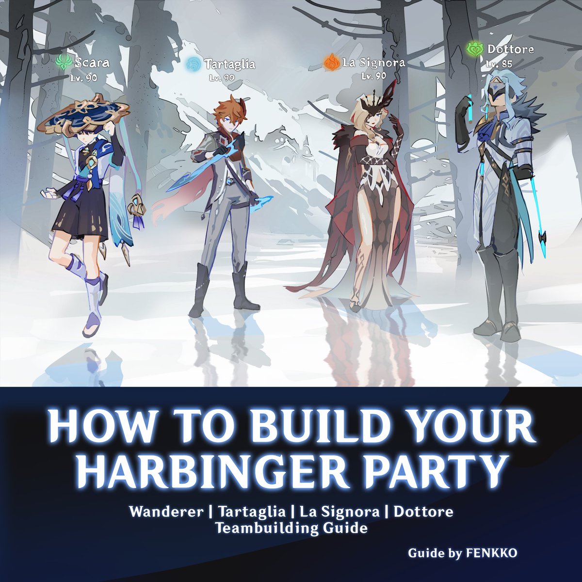 Playable OG4 harbinger team!? (build guide below!) #GenshinImpactAprilFools