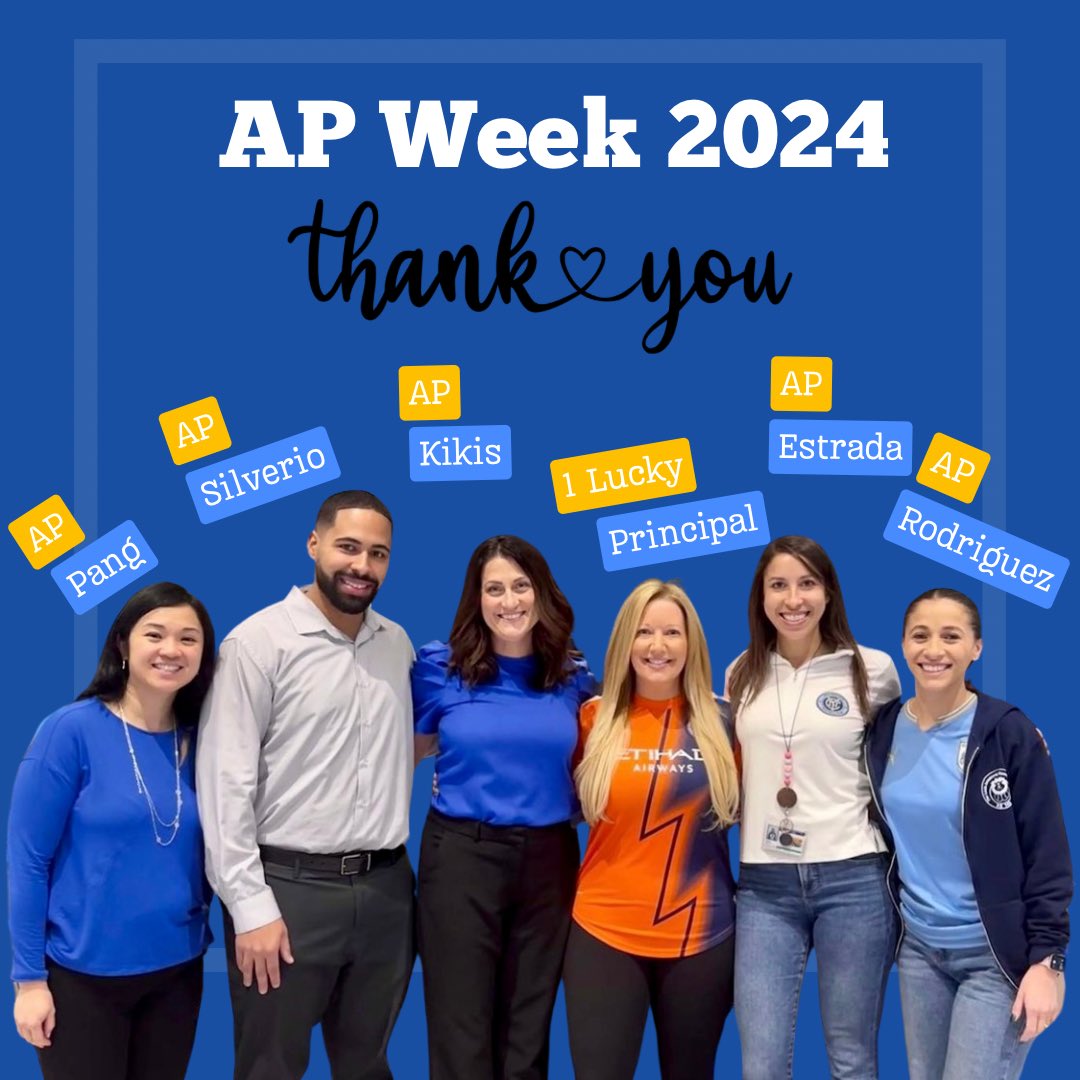 Justine Lucas, Proud Principal (@pr0udprincipal) on Twitter photo It’s National Assistant Principal Week! Let’s celebrate our APs today and throughout the year! A huge shout out to my right hands! My brilliant, bilingual, dedicated, and compassionate APs!🐾💙🦁 <a href="/FollowCSA/">CSA</a> <a href="/owe_csa/">owe of csa</a> <a href="/NYC_District24/">Anthony Rivera-School District 24</a> It’s National Assistant Principal Week! Let’s celebrate our APs today and throughout the year! A huge shout out to my right hands! My brilliant, bilingual, dedicated, and compassionate APs!🐾💙🦁 <a href="/FollowCSA/">CSA</a> <a href="/owe_csa/">owe of csa</a> <a href="/NYC_District24/">Anthony Rivera-School District 24</a>