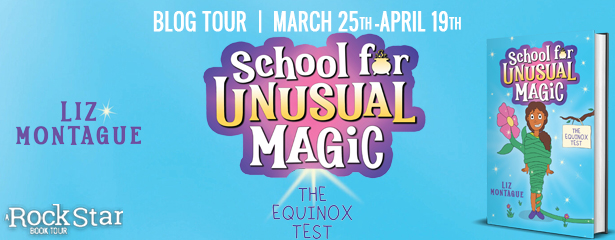 Three friends discover magic and mayhem around every corner of their school in this brand-new illustrated series by @lizatlarge & @Scholastic. Tour sponsor @RockstarBkTours #TheEquinoxTest #middlegrade #magic #giveaway wix.to/vCShH1g