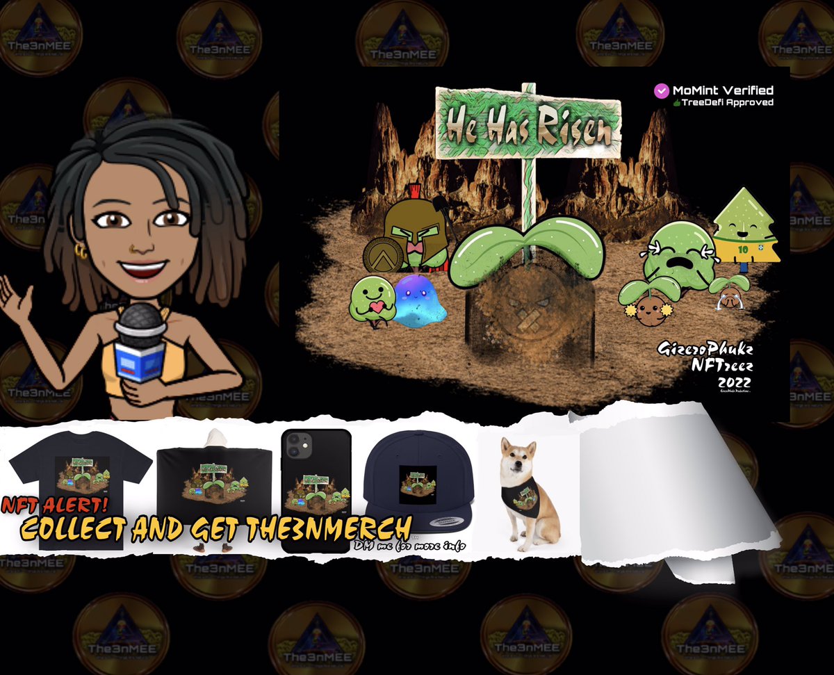 GizeroPhukz's tweet photo. He Has Risen Merch
-hats
-shirts
-mugs
-bandanas
- phone covers
-posters
5$-30$ + shipping (depending on the merch)
#easter #passover #seed #HeHasRisen #NFTs #momint https://t.co/N9JLxoerDX