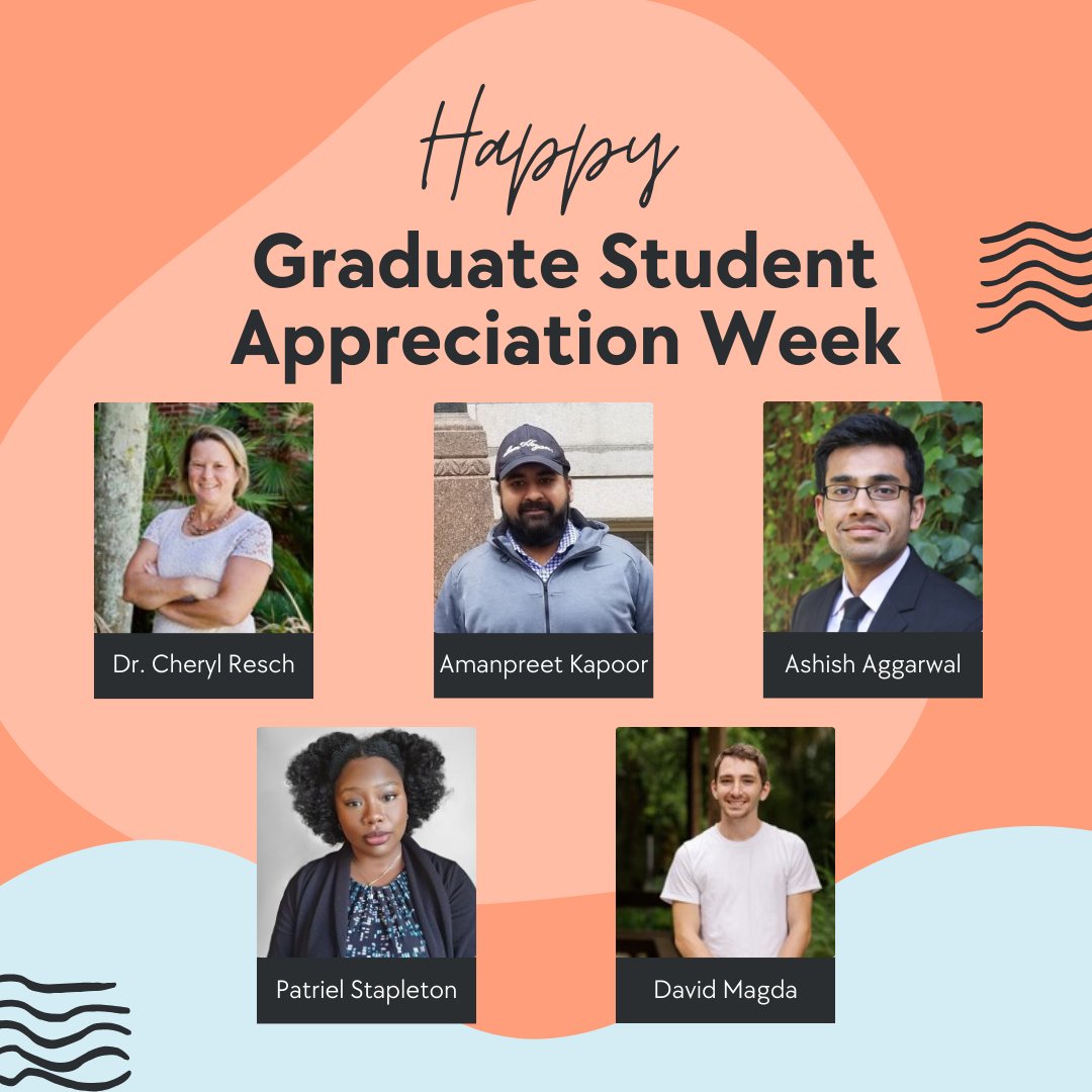 This week is Graduate Student Appreciation Week, and we are excited to recognize and thank our amazing graduate students in the lab! Stay tuned this week as we highlight each graduate student and their contributions. @UF_Eng_Ed @UFCISE