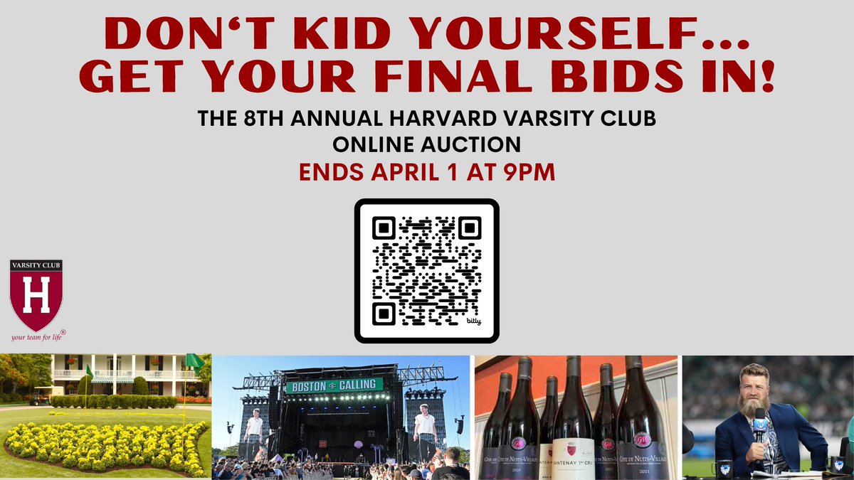 Harvard Varsity Club tweet media