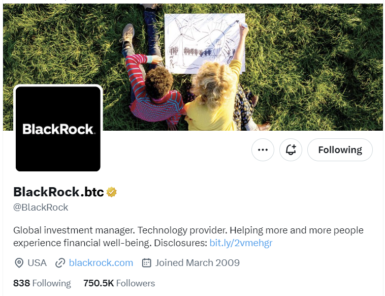 bns_community's tweet photo. Great to see @BlackRock securing their BNS Name! 🤯

Welcome! 😎🤝 https://t.co/XcsUz0VPzV