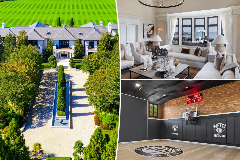 A grand Hamptons compound that sold for $118.5M in 2021 now seeks a new owner — for $99.5M trib.al/kmtUzS9