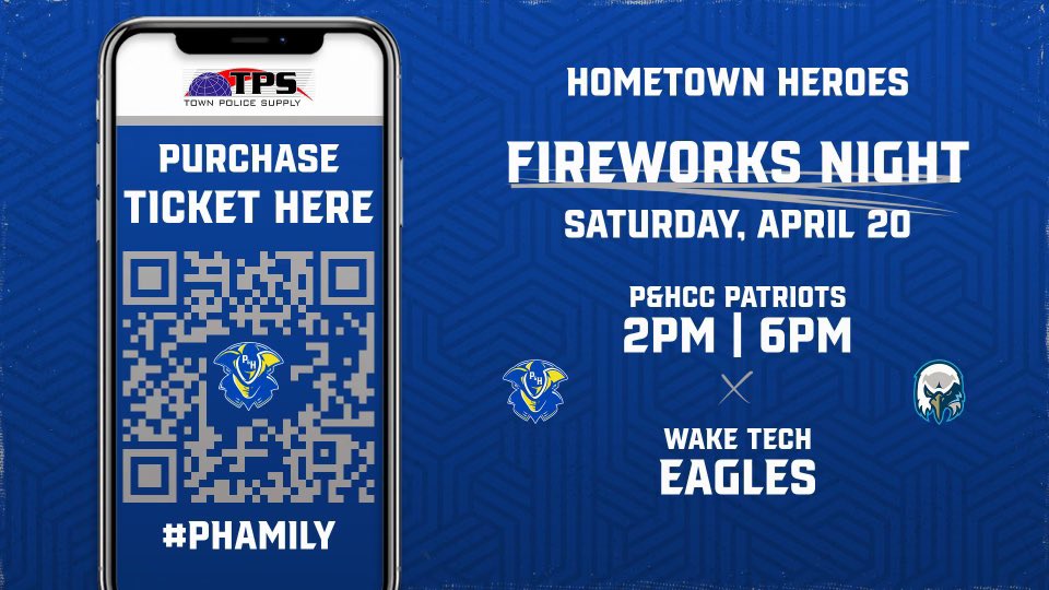 19 DAYS AWAY from our first ever fireworks event at Patrick & Henry Athletics! Be sure to pre-purchase your tickets and to mark your calendars for April 20 when we celebrate our Hometown Heroes at Hooker Field square.link/u/rNohGOfc @The_Noah_Sharp @waketechbsb @MVilleMustangs