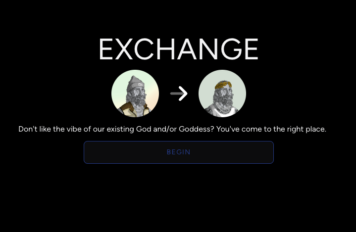 The God Swap is now LIVE!. We opened up the treasury wallet of unclaimed bricks from a year ago. If you are holding an MTC you don't vibe with, you can exchange it for something in the treasury wallet. See discord for more details!