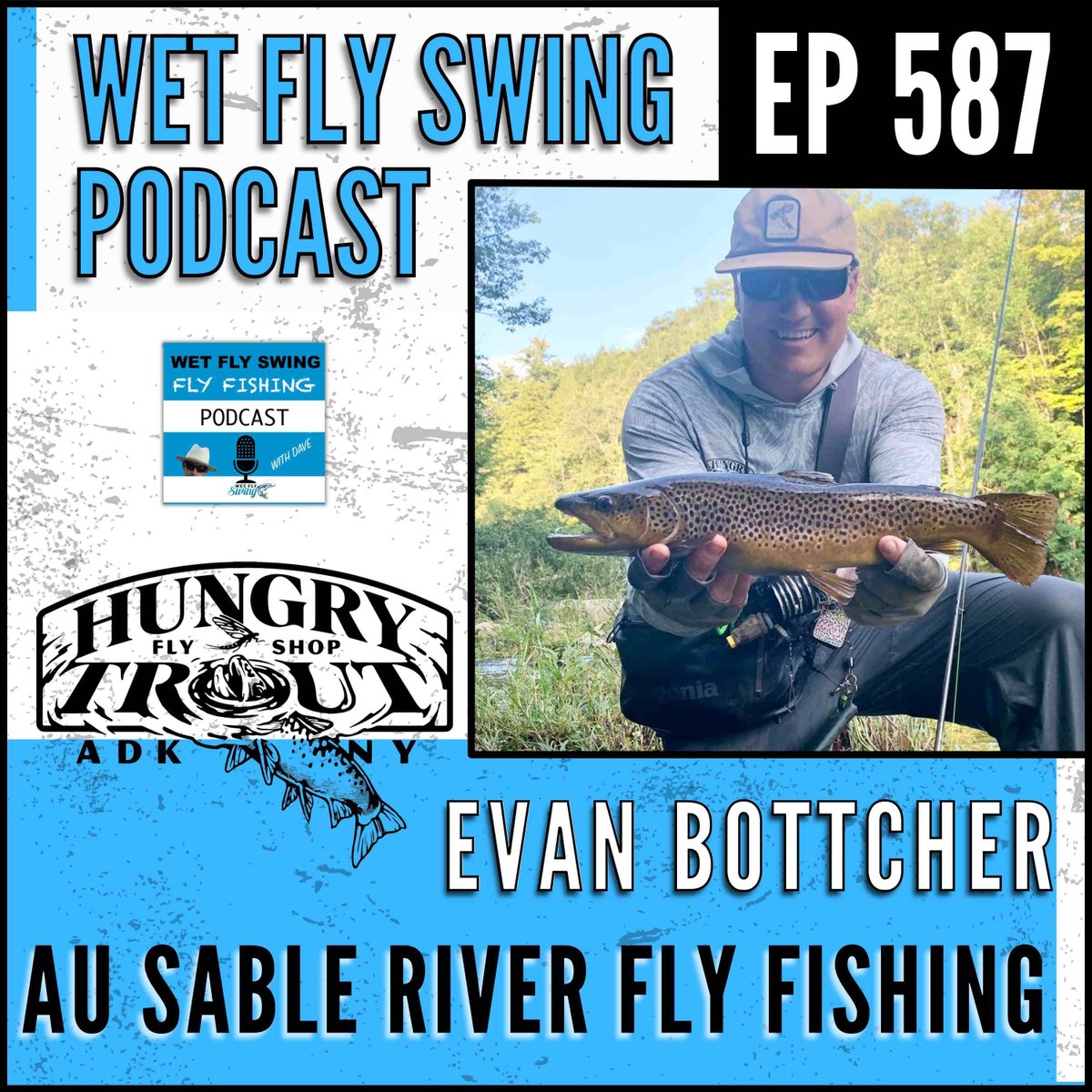 Today we have Evan Bottcher, owner of the Hungry Trout, to guide us in fly fishing the Au Sable with Dry Flies. Listen Here >> buff.ly/3vpp6RQ