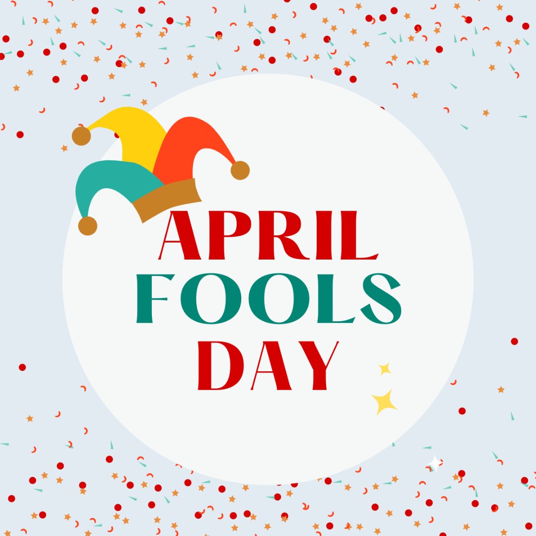 April Fools' Day: The one day of the year where pranks reign supreme and laughter is contagious! Let the fun begin! 😜🃏

#aprilfoolsday #april1 #april #jokes #pranks #dontgetfooled #TheLoriHorneyTeam #1Ruoff #lorihorney.com #LovetoLend #TopLender #Indiana #Kentucky #Tennessee