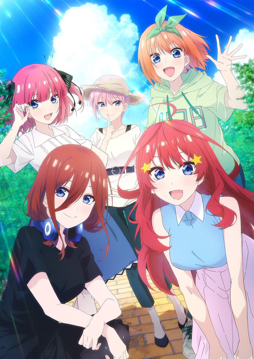 TheSliceofAnime's tweet image. Breaking News! 

4 New Quintuplet Movies Announced giving each girl an ending of their own! 

The first of which will release in 2025!