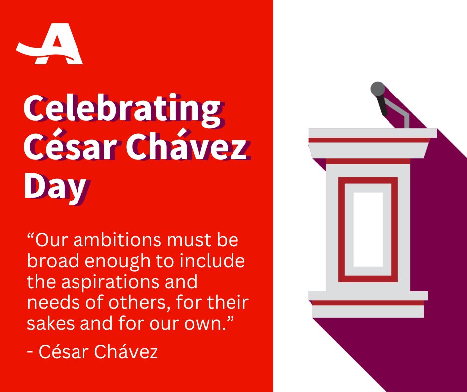 Mexican American labor and #civilrights activist #CésarChávez is honored on this state holiday. Enjoy a day of #service and learning in his memory. Check out his national monument and museum here: spr.ly/6019Zww4t