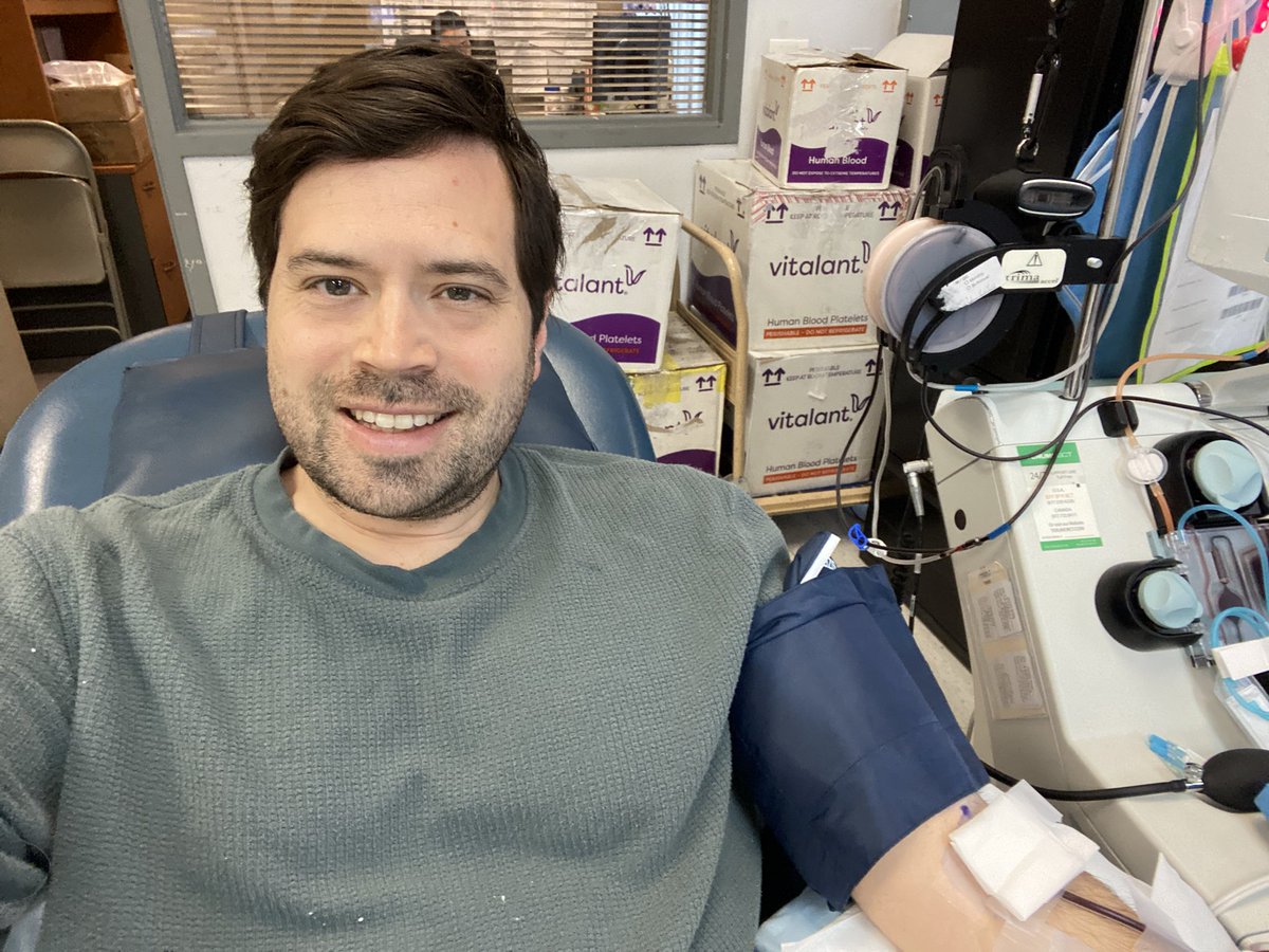 Not an #AprilFools joke, I started my Monday by donating blood 🩸!  

<a href="/vitalant/">Vitalant</a> <a href="/VitalantLV/">Vitalant - Southern Nevada</a> #donateblood