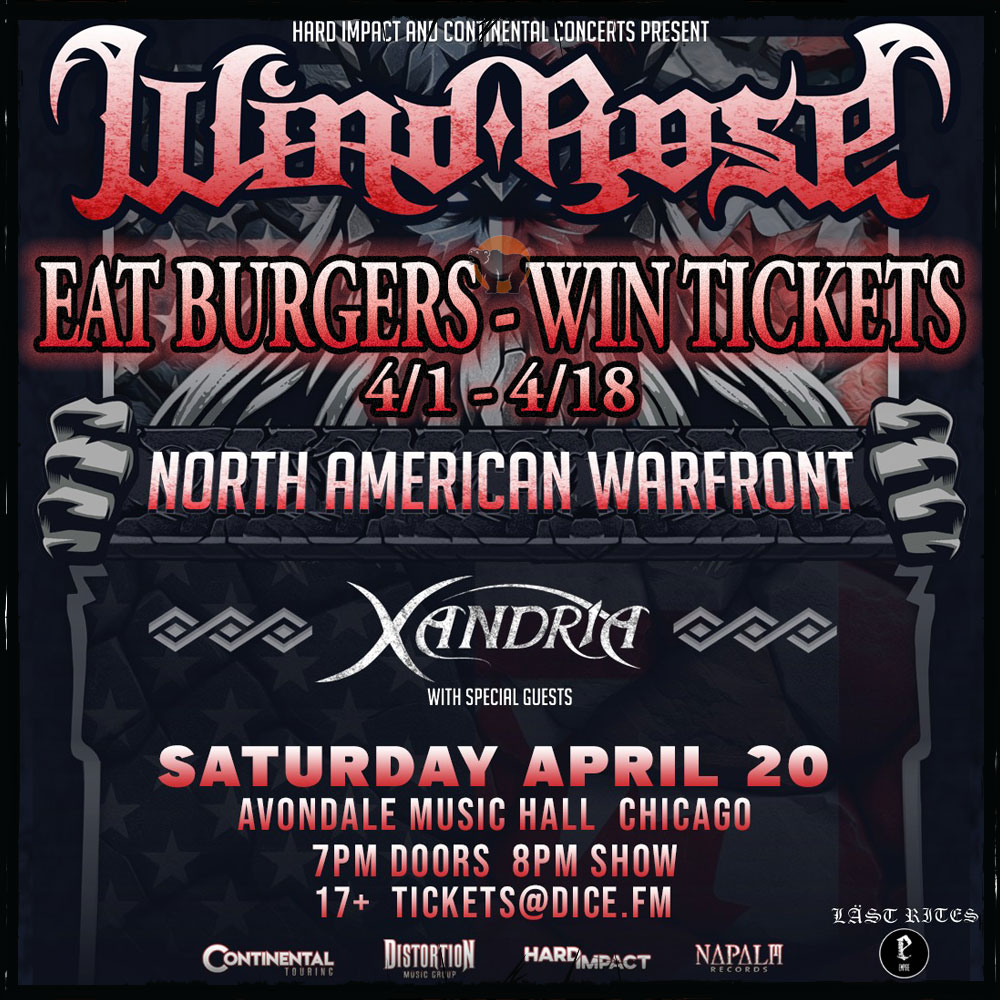 Oh no, did you miss your chance to get tickets to see @windroseband at @avondalehall? Don't worry, We got you! Anyone who eats the Wind Rose BOTM between 4/1 and 4/18 will go into a drawing to win 2 tickets to their sold-out show on 4/20!