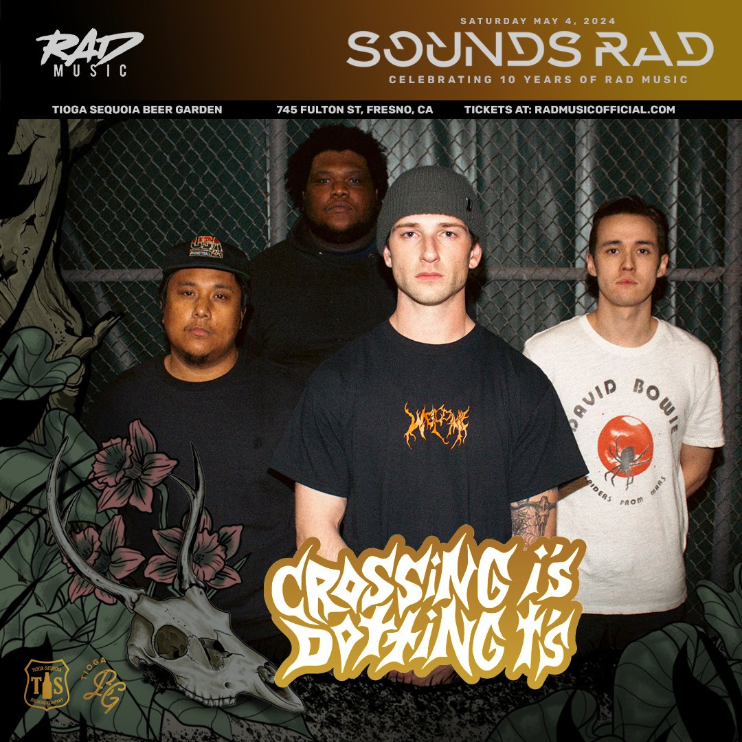 RAD Music (@radmusicof) on Twitter photo Unfortunately our friends in <a href="/takersleavers/">Takers Leavers</a> are no longer able to play #SoundsRad, but <a href="/CIDTband/">Crossing I’s Dotting T’s</a> are! We're very excited to have the SoCal emo-ggressive alt rock quartet on the fest! Grab your tickets now at <a href="/TiogaSequoia/">Tioga-Sequoia Brewing Co.</a>, #RaginRecords and: eventbrite.com/e/sounds-rad-t… Unfortunately our friends in <a href="/takersleavers/">Takers Leavers</a> are no longer able to play #SoundsRad, but <a href="/CIDTband/">Crossing I’s Dotting T’s</a> are! We're very excited to have the SoCal emo-ggressive alt rock quartet on the fest! Grab your tickets now at <a href="/TiogaSequoia/">Tioga-Sequoia Brewing Co.</a>, #RaginRecords and: eventbrite.com/e/sounds-rad-t…