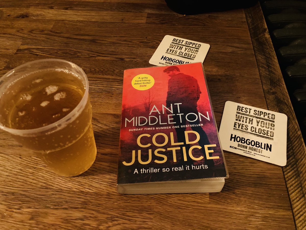 Ex-Special Forces man @antmiddleton turns his hand to fiction in this fast-moving Reacher-esque thriller. Touching on the guilt and anger after a mission goes wrong, it’s a good story and I’m now invested in Mallory and looking forward to the next one #ColdJustice