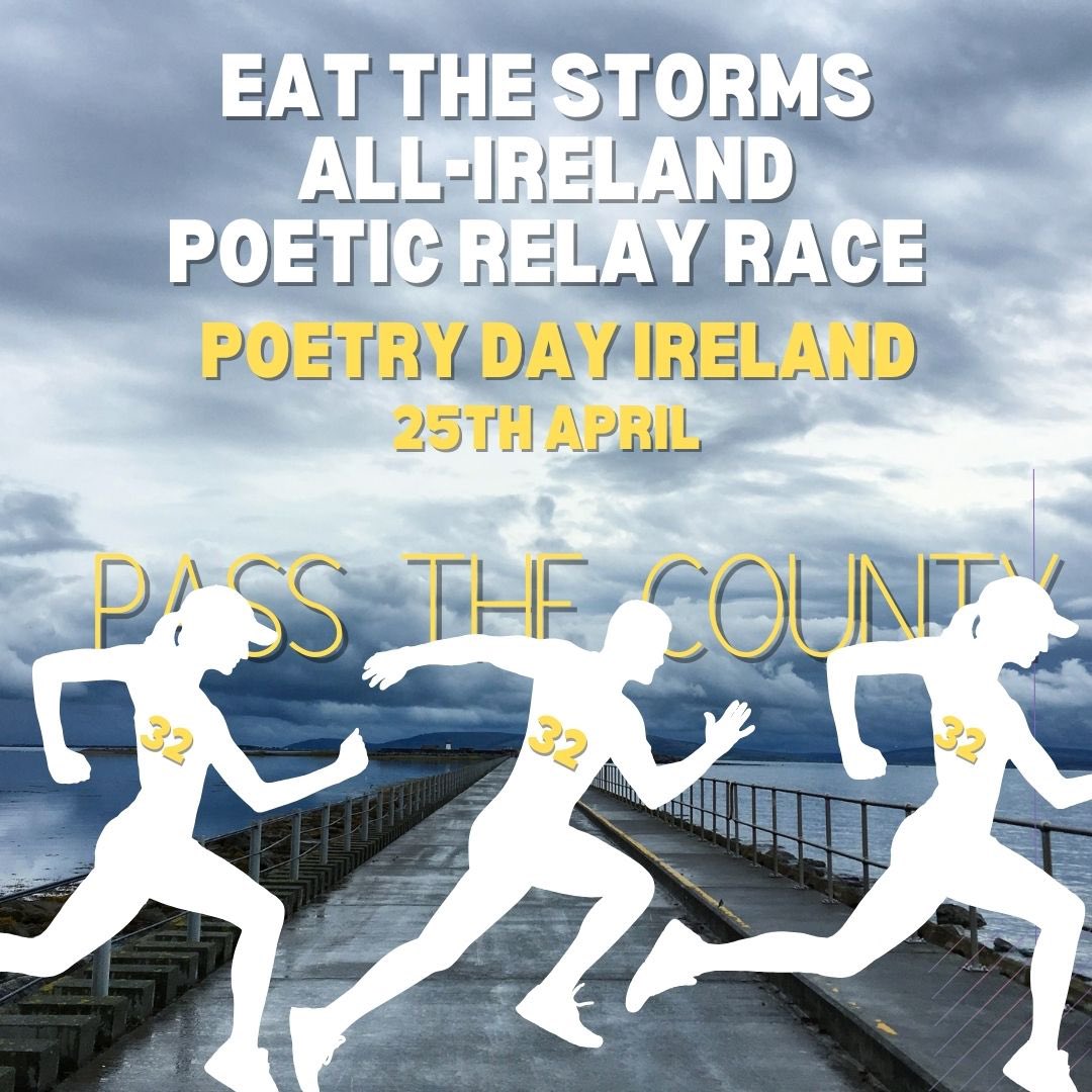 For Poetry Day Ireland the #poetry #podcast is hosting an All Ireland Poetic Relay Race, with 1 poet from each of the 32 counties reading for their county. DM your wish to represent