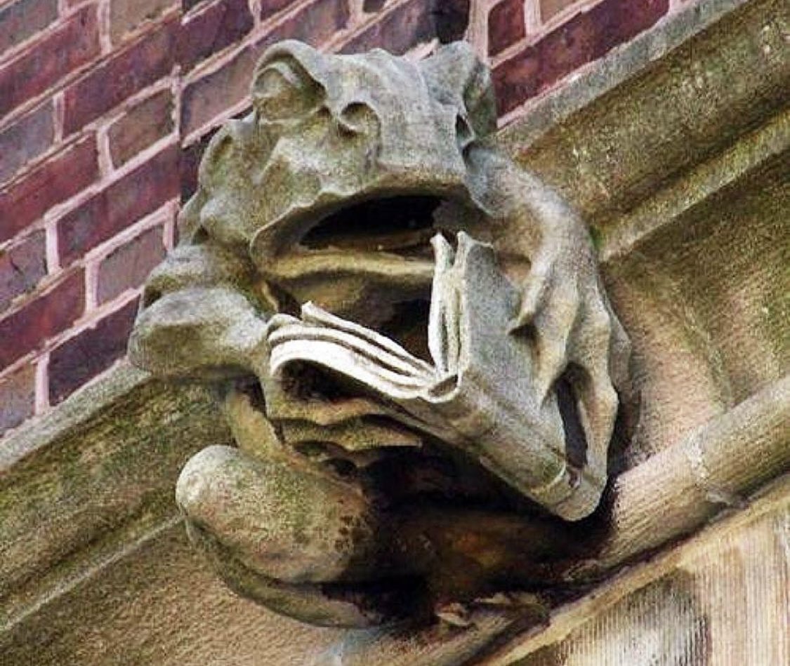 Always be yourself unless you can be a bookish frog gargoyle. 

Then always be a bookish frog gargoyle.