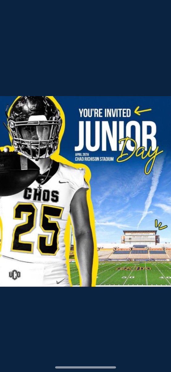 thanks for the junior day invite!! ⁦@CoachDDudley⁩ ⁦@Coach_Swanson1⁩ ⁦@CoachLeeBlank⁩ ⁦@TheCoachStrick⁩ ⁦@doranj17⁩ ⁦@RecruitMustang⁩