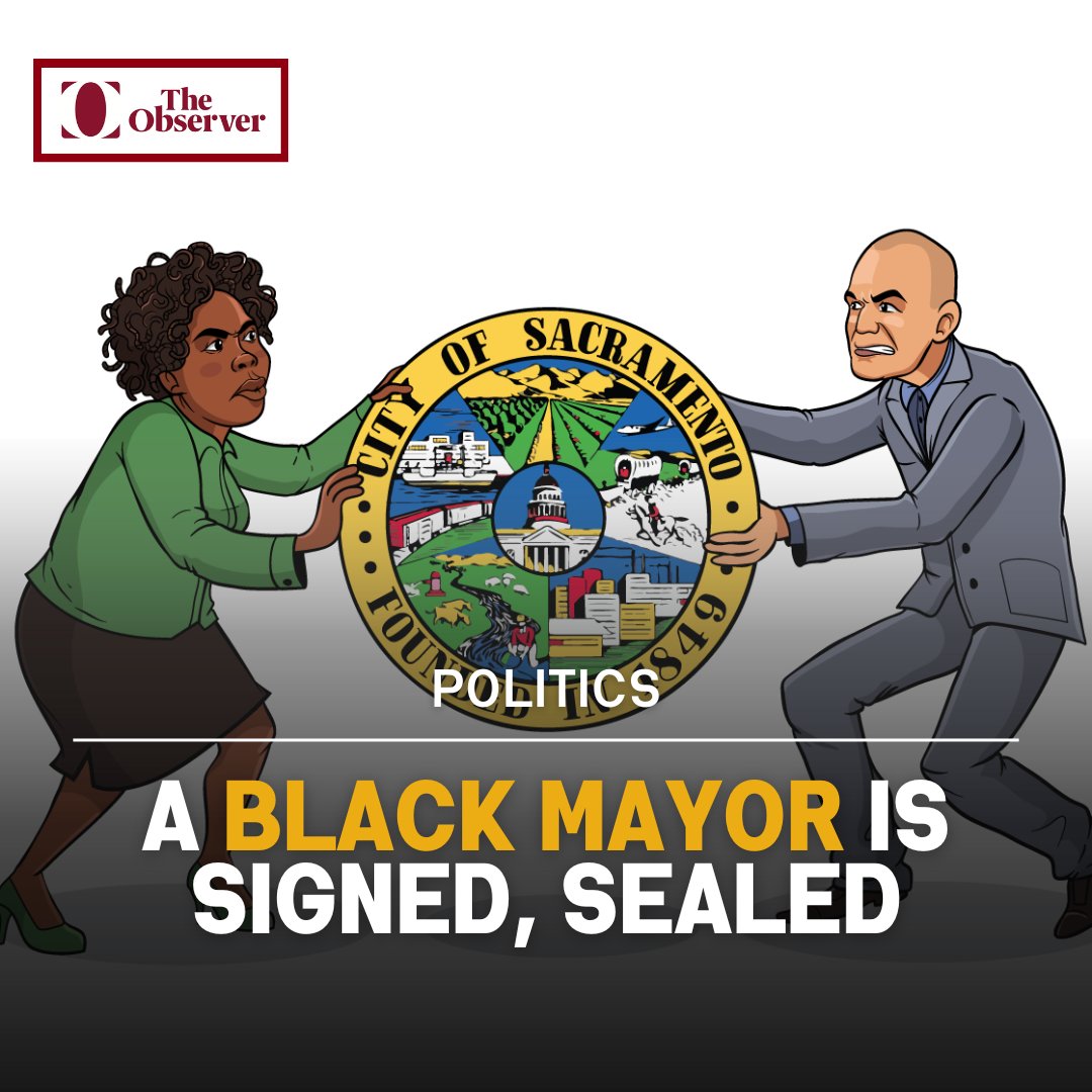 Sacramento gears up for its second Black mayor with @AsmKevinMcCarty & @Flo4Sacramento making it to the Nov. 5 election. Both candidates focus on police accountability and homelessness as key issues. 📰 @rjhansen13 🔗 sacobserver.com/2024/04/sacram…