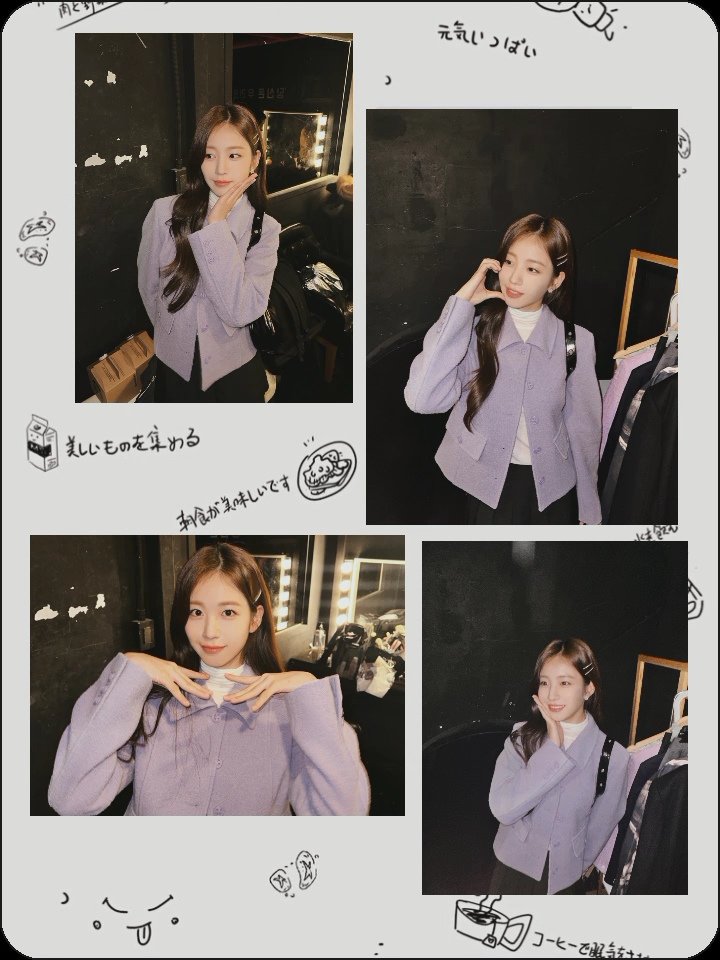 𝒪nce again, draped in the regal hue of 𝘱𝘶𝘳𝘱𝘭𝘦, I exude timeless elegance. Embracing my favorite color, I adorn my locks with delicate hair clips, harmonizing shades of royalty. Behold, as purple reigns supreme once more in my refined presence.  𖥔 ࣪  ˖  𖦁