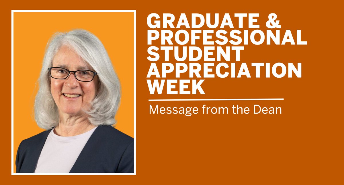 'Your research, scholarship and creativity will lead to the breakthroughs of tomorrow—unlocking innovations, fueling economic development and making vital cultural contributions.. Your work will help make the world a better place.' Read the dean's message: ow.ly/z6Ft50R5QsI