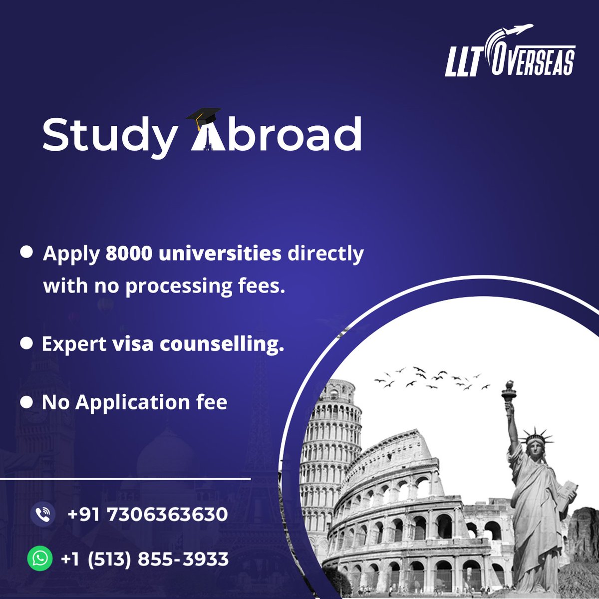 lltoverseas's tweet photo. #lltoverseas #StudyAbroadExperts #GlobalEducationHub #ExploreDreamDiscover #ExploreWithUs
#StudyAbroadNow #StudyAbroad #ConsultancyAgency #GlobalEducation #DreamExploreDiscover #EducationAbroad https://t.co/l6QTSvOKpx