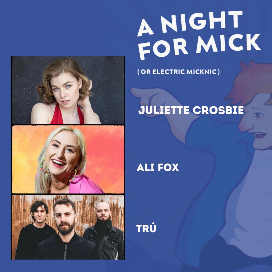 Some more incredible acts performing at #ANightforMick in @smockalley on April 14th. Get your tickets while you can: smockalley.com/a-night-for-mi…